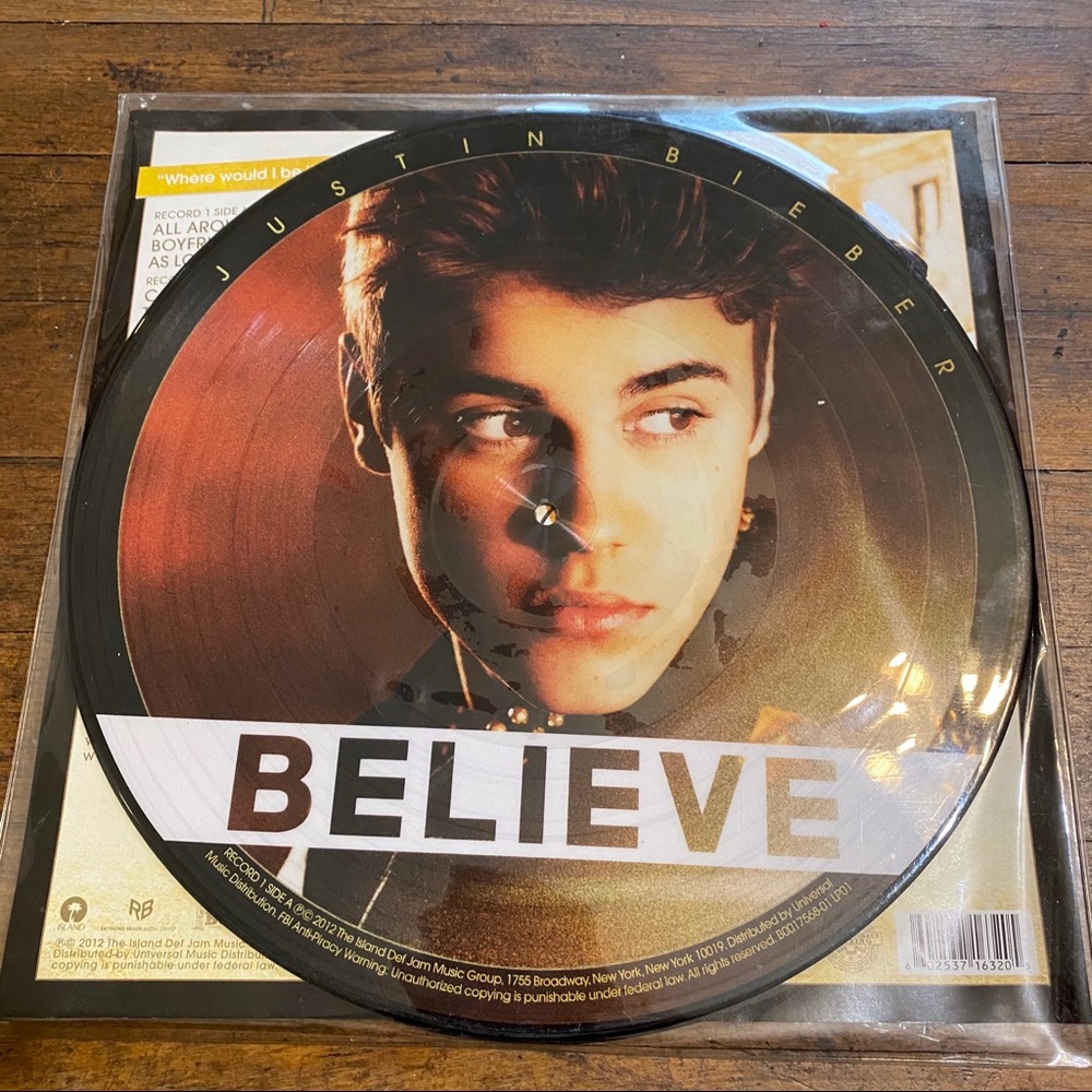 SIGNED Believe Vinyl